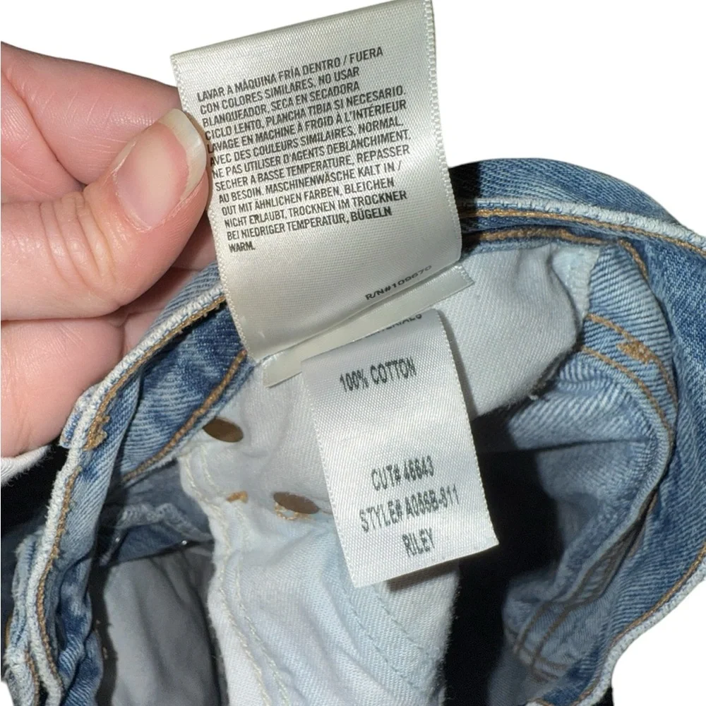 Agolde - Riley High Rise crop - Picture 11 of 11